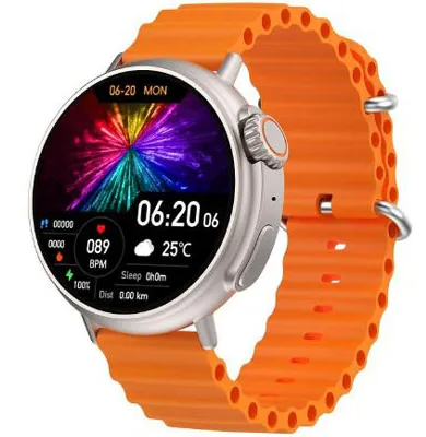 Smartwatch Acuatico HW3 Ultra Max Negro