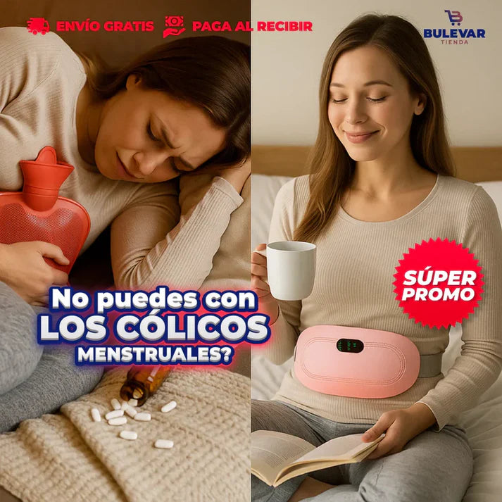 CINTURÓN TÉRMINCO PARA CÓLICOS MENSTRUALES + CAJA DE REGALO 🎁