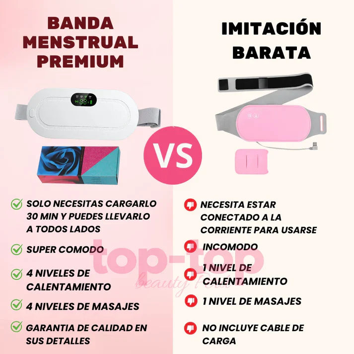 CINTURÓN TÉRMINCO PARA CÓLICOS MENSTRUALES + CAJA DE REGALO 🎁