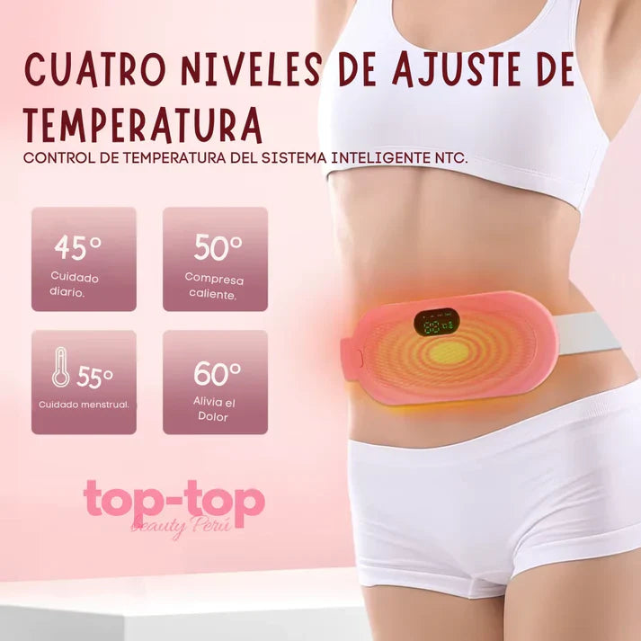 CINTURÓN TÉRMINCO PARA CÓLICOS MENSTRUALES + CAJA DE REGALO 🎁