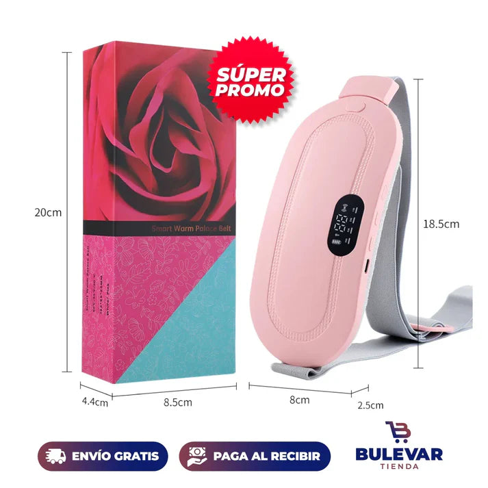 CINTURÓN TÉRMINCO PARA CÓLICOS MENSTRUALES + CAJA DE REGALO 🎁