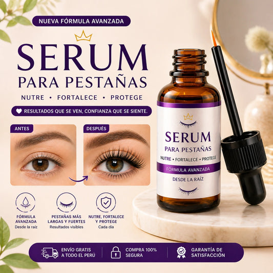 Serum UP PRO | Crecimiento de Pestañas y Cejas