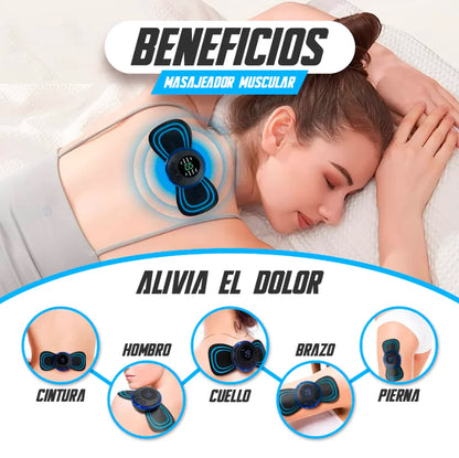 PACK MASAJEADOR ''ALIVIO TOTAL'' 3 ACCESORIOS