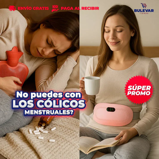 CINTURON TERMICO PARA COLICOS MENSTRUALES + CAJA DE REGALO 🎁