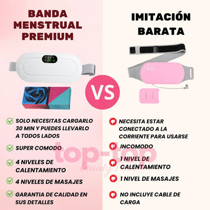 CINTURÓN TÉRMINCO PARA CÓLICOS MENSTRUALES + CAJA DE REGALO 🎁