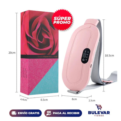 CINTURÓN TÉRMINCO PARA CÓLICOS MENSTRUALES + CAJA DE REGALO 🎁